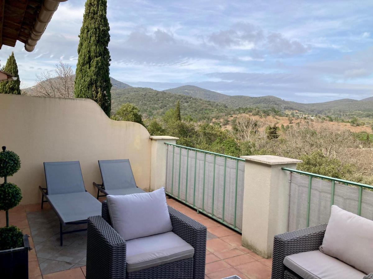 Les Restanques Maison 14 Chenes Grimaud Esterno foto
